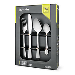 Nice 24 Pieces Stainless Steel Cutlery Set by Jomafe