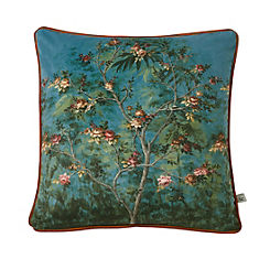 Night Garden 50 x 50cm Feather Filled Cushion by Graham & Brown