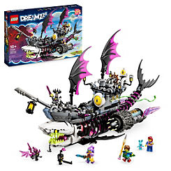 Nightmare Shark Ship, Pirate Ship Toy by LEGO DREAMZzz