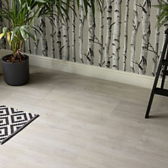 Nordic Oak Peel & Stick Self-adhesive Rigid Vinyl Floor Tiles Planks 30.5 cm x 61 cm by d-c-fix