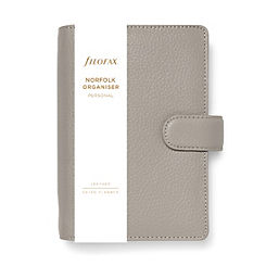 Norfolk Taupe Personal Organiser by Filofax