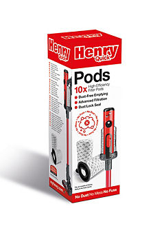 Numatic International Henry Quick Vacuum Cleaner Pods - Pack of 10 by Henry