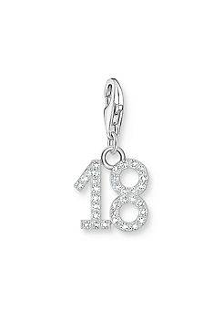 Number 18 Charm by Thomas Sabo