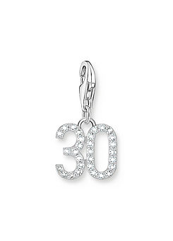 Number 30 Charm by Thomas Sabo