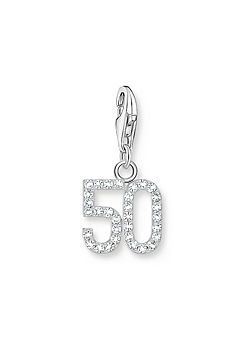 Number 50 Charm by Thomas Sabo