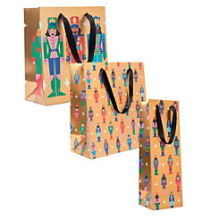 Nutcracker Christmas Gift Bag Bundle 3Pk by Paperchase