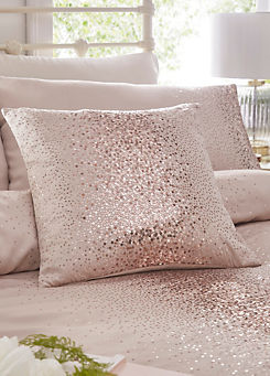 Ombre Sequin Champagne 45x45cm Cushion by Freemans Home
