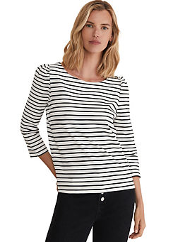 Orabella Striped Top by Phase Eight