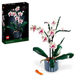 Orchid Plant & Flowers Set Botanical Collection by LEGO