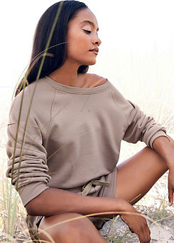 Organic Cotton Sweatshirt by LASCANA