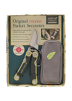 Original Folding Pocket Secateurs by Apples To Pears