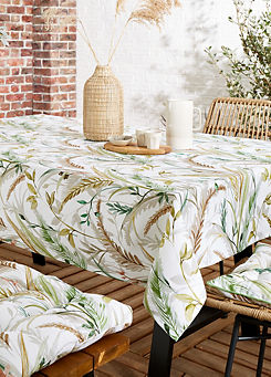 Ornamental Grasses 100% Cotton Table Cloth  by RHS