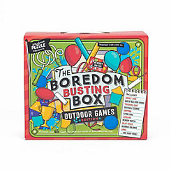 Outdoor Boredom Busting Box Games & Puzzles by Professor Puzzle