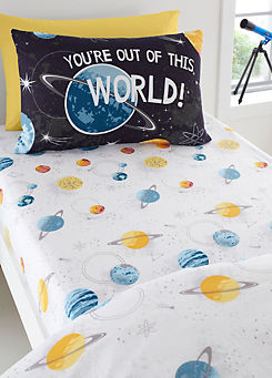 Outer Space Fitted Sheet by Bedlam
