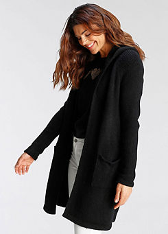 Oversize Hooded Cardigan by Boysen’s