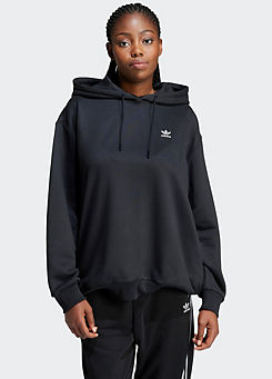 Oversized Trefoil Print Hoodie by adidas Originals