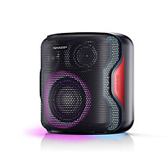 PS-919(BK) 130W Portable Party Speaker System with Bluetooth Music Streaming by Sharp