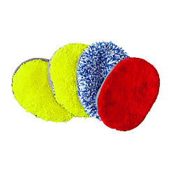 Pack Of 4 Mixed Microfiber Pads by AVA