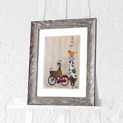 Pack in a Stack Framed Picture by Sam Toft