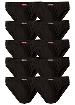 Pack of 10 Briefs by H.I.S