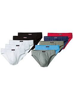 Pack of 10 Briefs by H.I.S