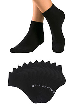 Pack of 10 Knitted Socks by H.I.S