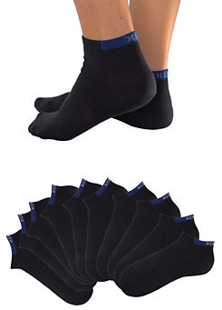 Pack of 10 Trainer Socks by H.I.S