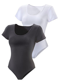 Pack of 2 Body T-Shirts by Vivance Active