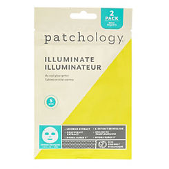 Pack of 2 Flash Masque Illuminate Sheet Mask by Patchology