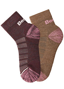 Pack of 2 Hiking Socks by Bench