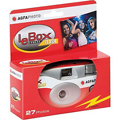 Pack of 2 Le Box 27 Exp with Flash by Agfa