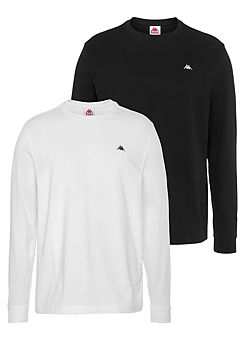 Pack of 2 Long Sleeve T-Shirt by Kappa