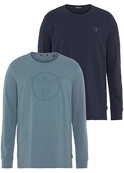 Pack of 2 Long Sleeve Tops by Chiemsee