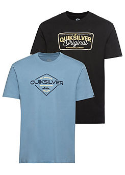 Pack of 2 T-Shirts by Quiksilver
