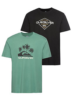 Pack of 2 T-Shirts by Quiksilver