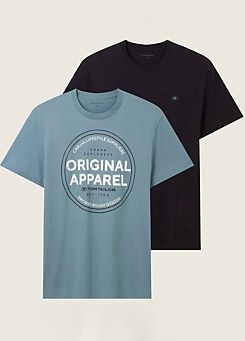 Pack of 2 T-Shirts by Tom Tailor