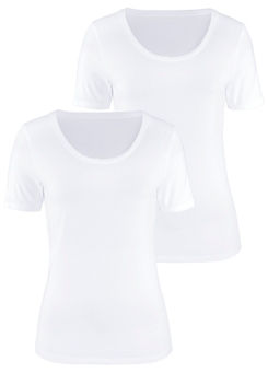 Pack of 2 T-Shirts by Vivance