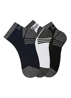 Pack of 3 Ankle Socks by Bench