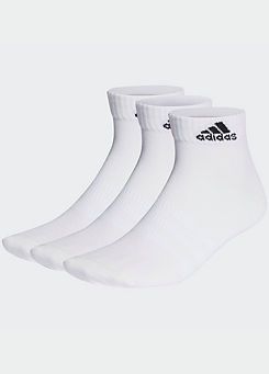 Pack of 3 Ankle Sports Socks by adidas Performance