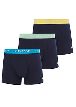 Pack of 3 Barclay Underwear Trunks by Lyle & Scott