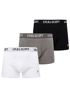 Pack of 3 Barclay Underwear Trunks by Lyle & Scott