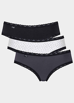 Pack of 3 Hipster Briefs by Sloggi