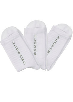Pack of 3 Knitted Socks by Elbsand