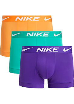 Pack of 3 Logo Print Waistband Boxers by Nike