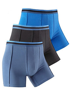 Pack of 3 Long Boxers by Bench