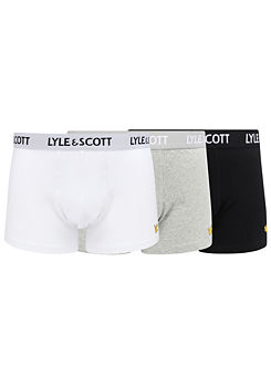 Pack of 3 Men’s Barclay Trunks by Lyle & Scott