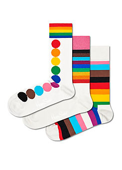 Pack of 3 Pride Socks Gift Set by Happy Socks