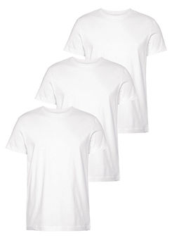 Pack of 3 Round Neck T-Shirts by AJC