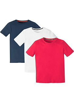 Pack of 3 T-Shirts by bonprix