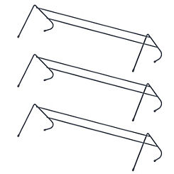Pack of 3 Two Bar Radiator Airer by Our House
